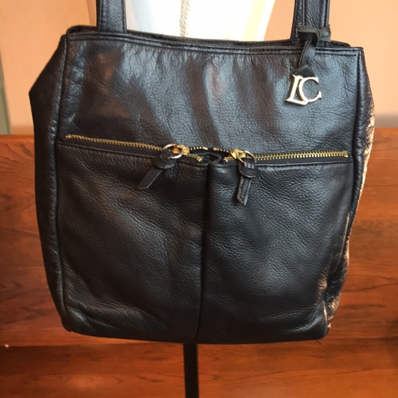 LIZ CLAIBORNE LEATHER COMPANY SHOULDER BAG - Picture 2 of 11